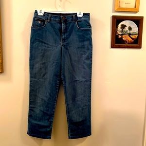 Women’s Jeans, Dark Blue, Size 10, Gloria Vanderbilt, Denim, Good Condition